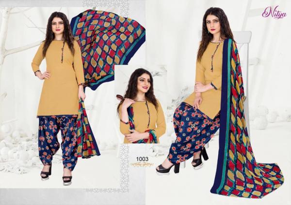 Nitya 1 Cotton Designer Printed Dress Materials